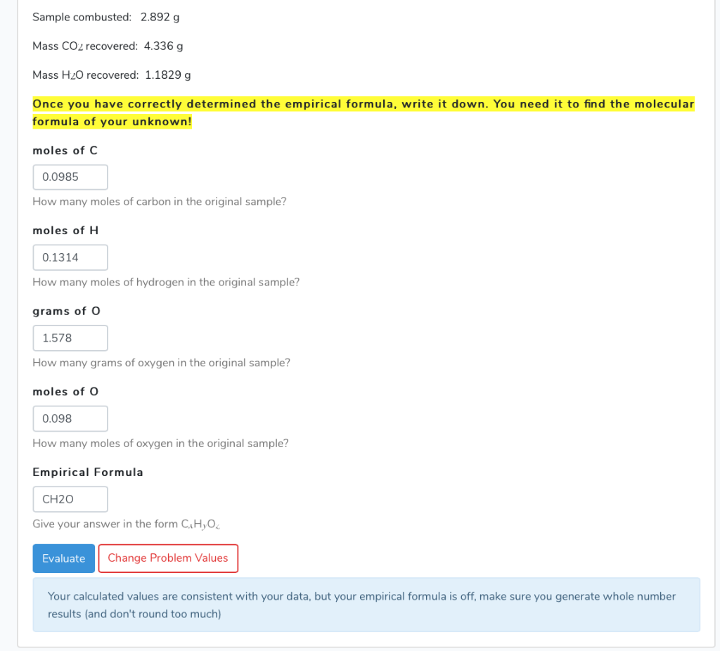 Solved All I Need Help With Is How To Get The Empirical | Chegg.com