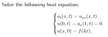 Solved In all of the following problems, the function f is | Chegg.com