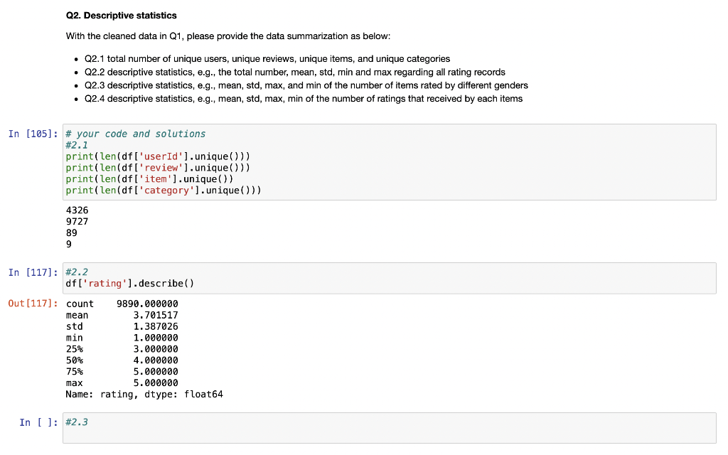 Solved Analysis Of Epinions Data We Are Provided With The Chegg