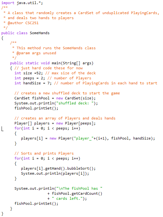 Solved In Java please. In this assignment, we will add to | Chegg.com