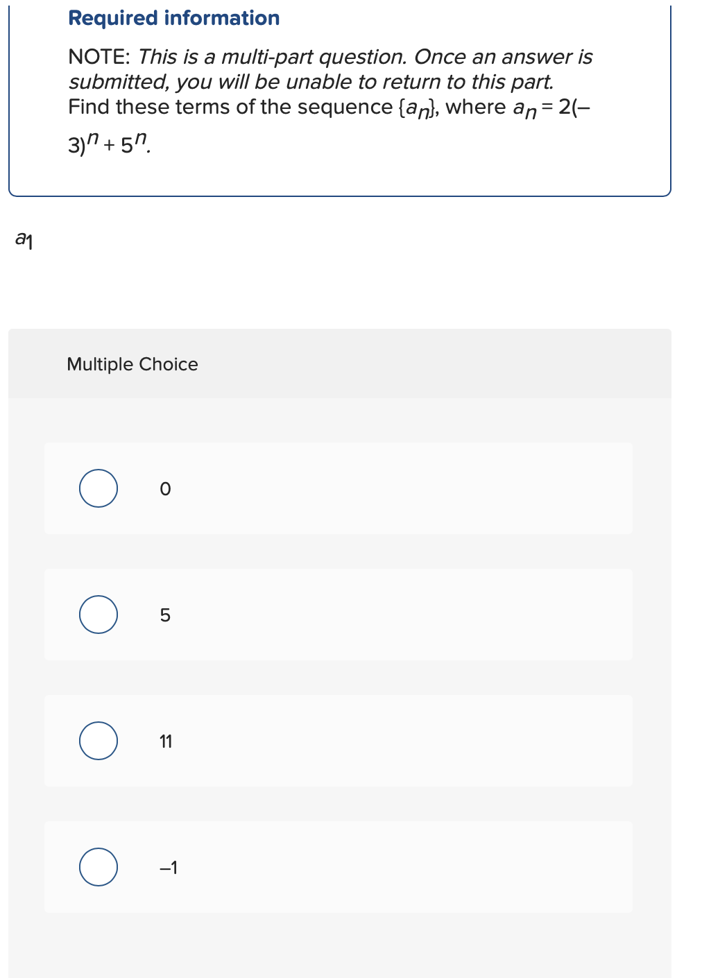 Solved Required information NOTE: This is a multi-part | Chegg.com