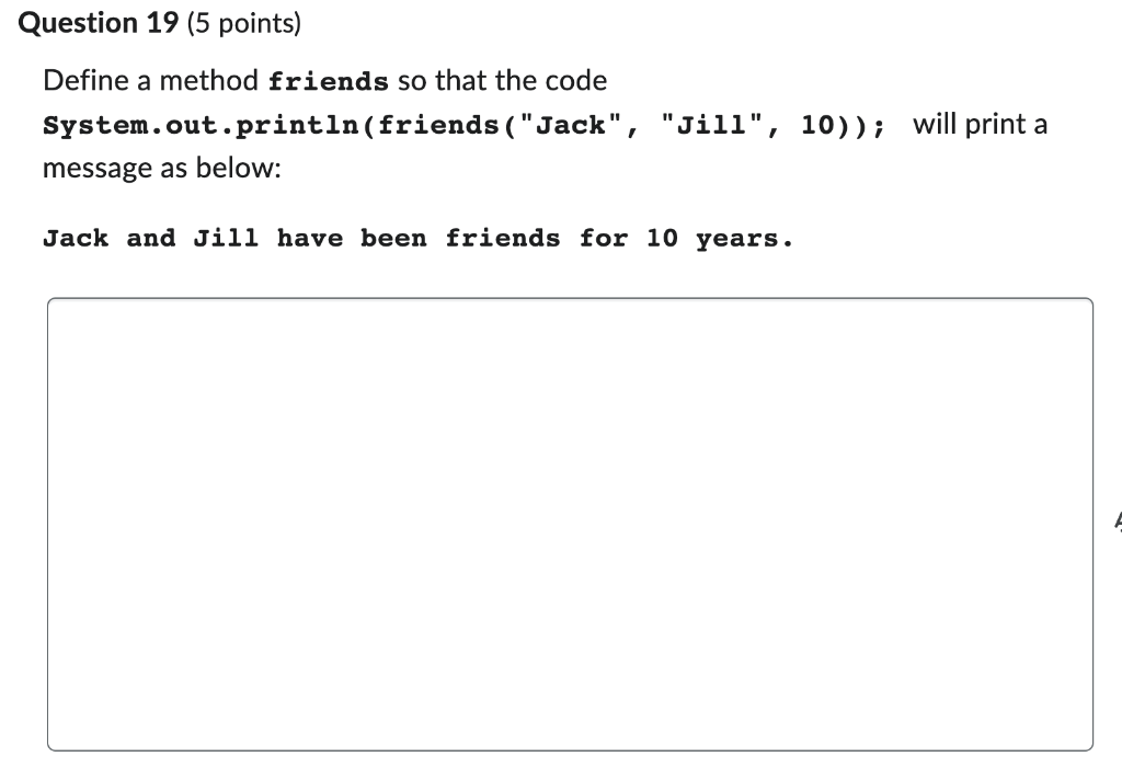 Solved Complete the following code segment so that it will | Chegg.com
