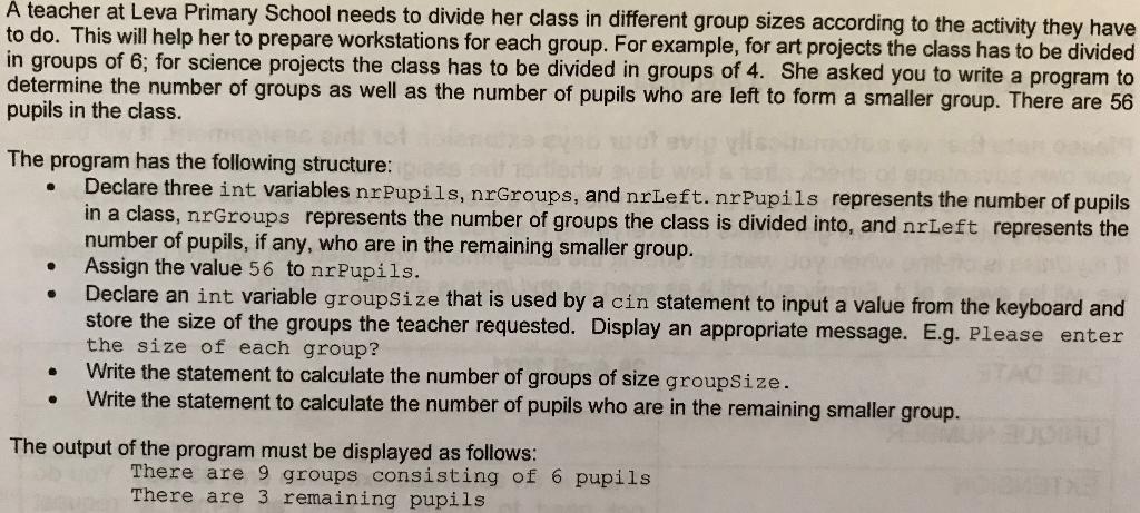 Solved C++ | Chegg.com