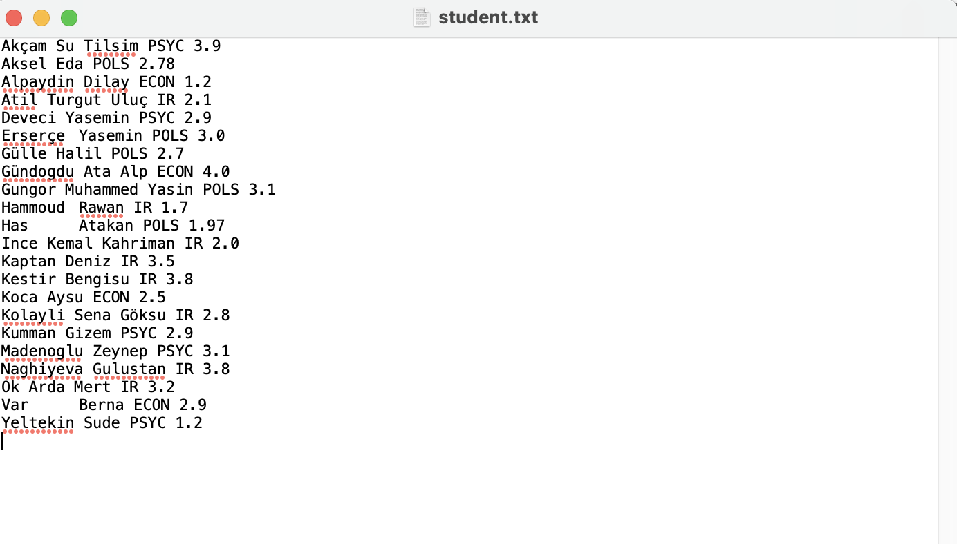 Solved 2. a) Write a function read_file which takes a file | Chegg.com