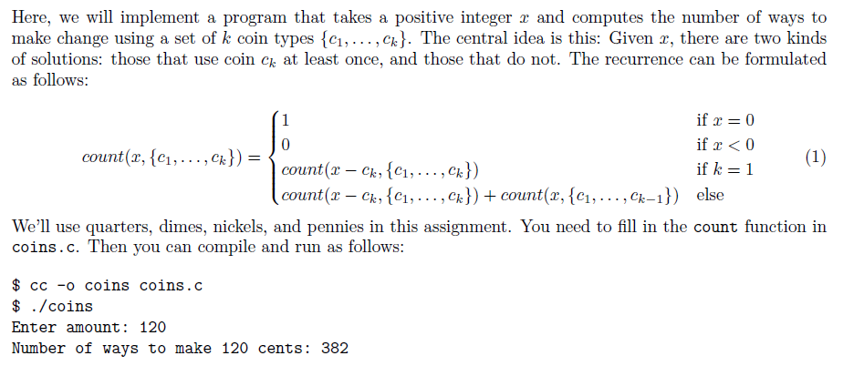 Solved Here, we will implement a program that takes a | Chegg.com