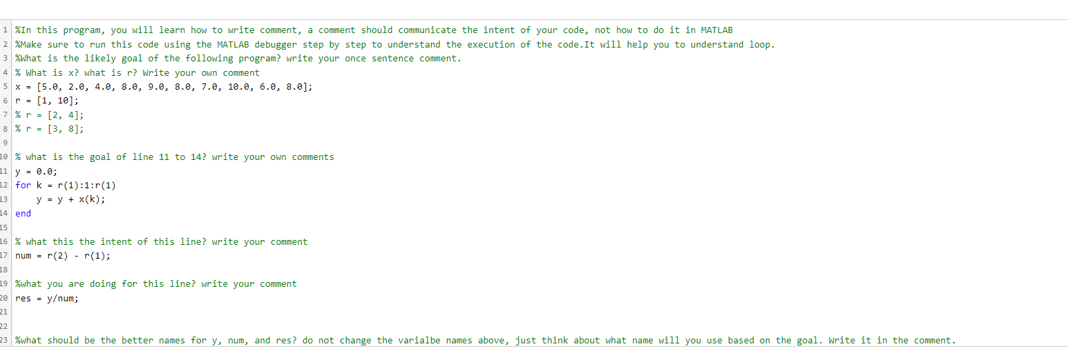 Solved %In this program, you will learn how to write | Chegg.com