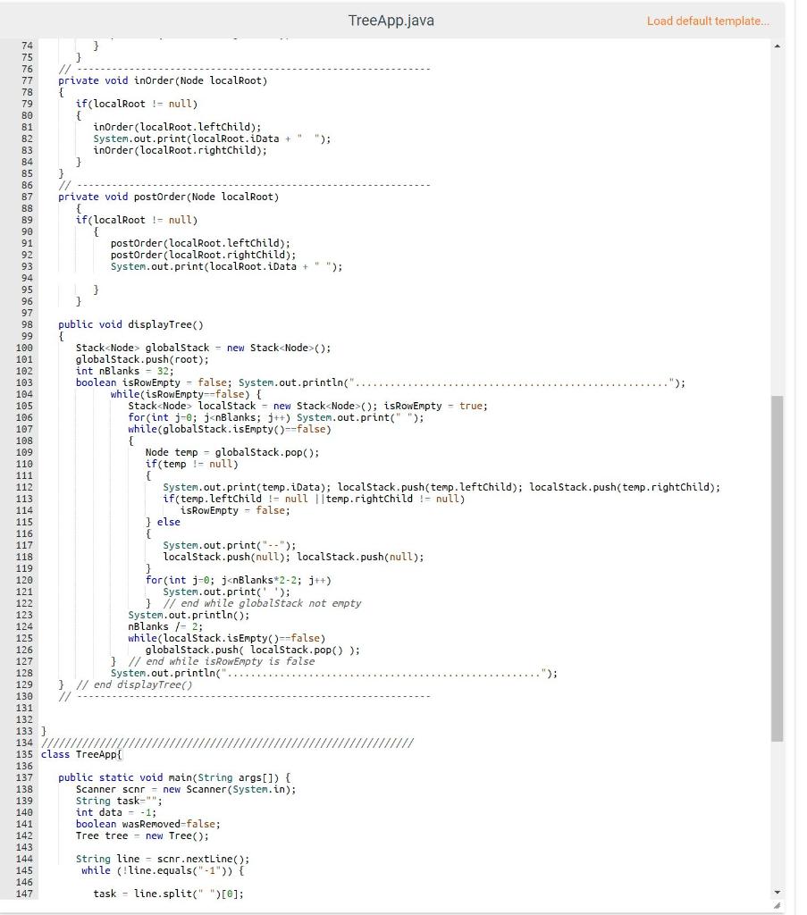 Solved 5.10 Programming Assignment: Binary Search Tree In | Chegg.com ...