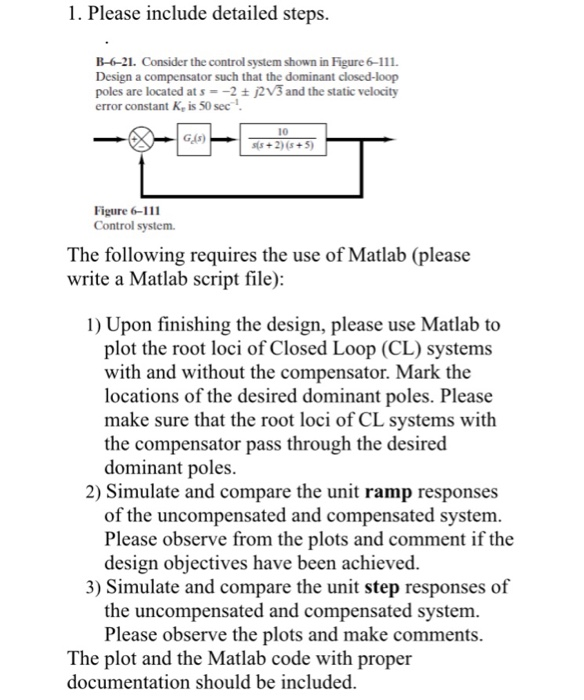 Solved 1. Please Include Detailed Steps. B-6-21. Consider | Chegg.com