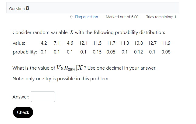 Solved Consider random variable X with the following | Chegg.com