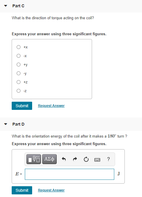 Solved Question 5 A quarter circular coil 18cm in radius | Chegg.com