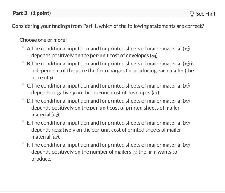 Solved 05 Question (3 points) See page 387 Amail-marketing | Chegg.com