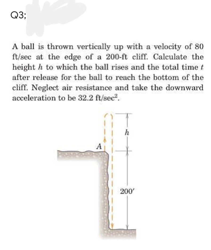 solved-q3-a-ball-is-thrown-vertically-up-with-a-velocity-of-chegg