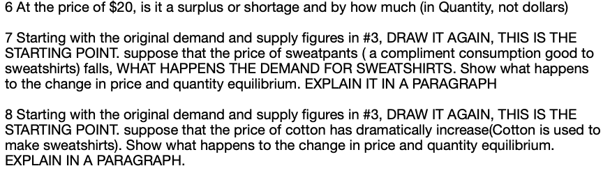 Solved Suppose the demand and supply tables are given for | Chegg.com