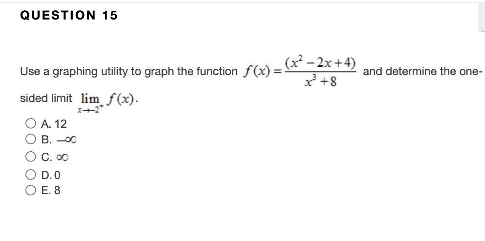 Solved Use a graphing utility to graph the function | Chegg.com