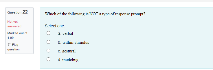 Solved Question 22 Which of the following is NOT a type of | Chegg.com