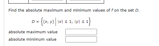 Solved Consider The Following Function F X Y X2 Y2