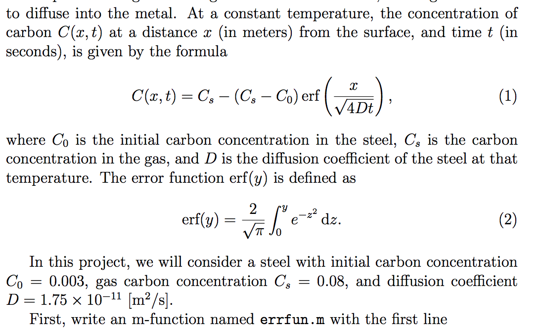 to diffuse into the metal. At a constant temperature, | Chegg.com
