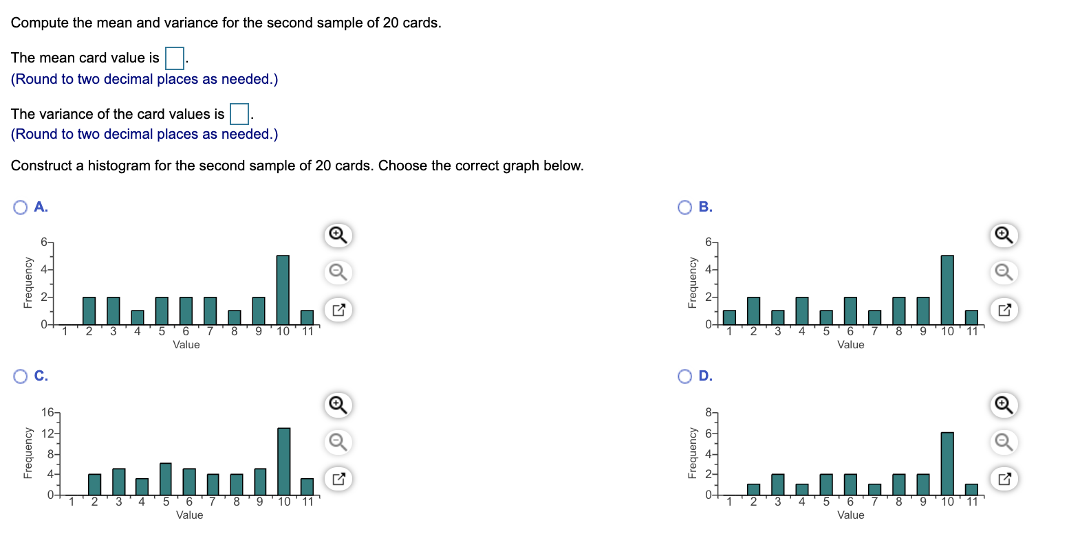 Solved Find the mean and variance of a deck of 52 cards,