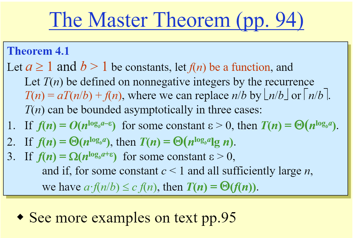 Solved Use the master method to give tight asymptotic bounds | Chegg.com