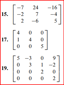 Solved Diagonalize the matrices in Exercises 7–20, if | Chegg.com