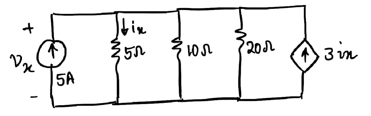 Solved (a) Solve the following circuit and calculate ix and | Chegg.com