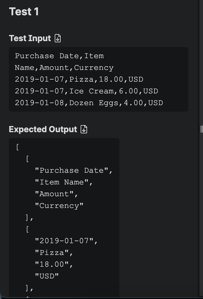 Solved = Challenge Data Converter - CSV To JSON Programming | Chegg.com