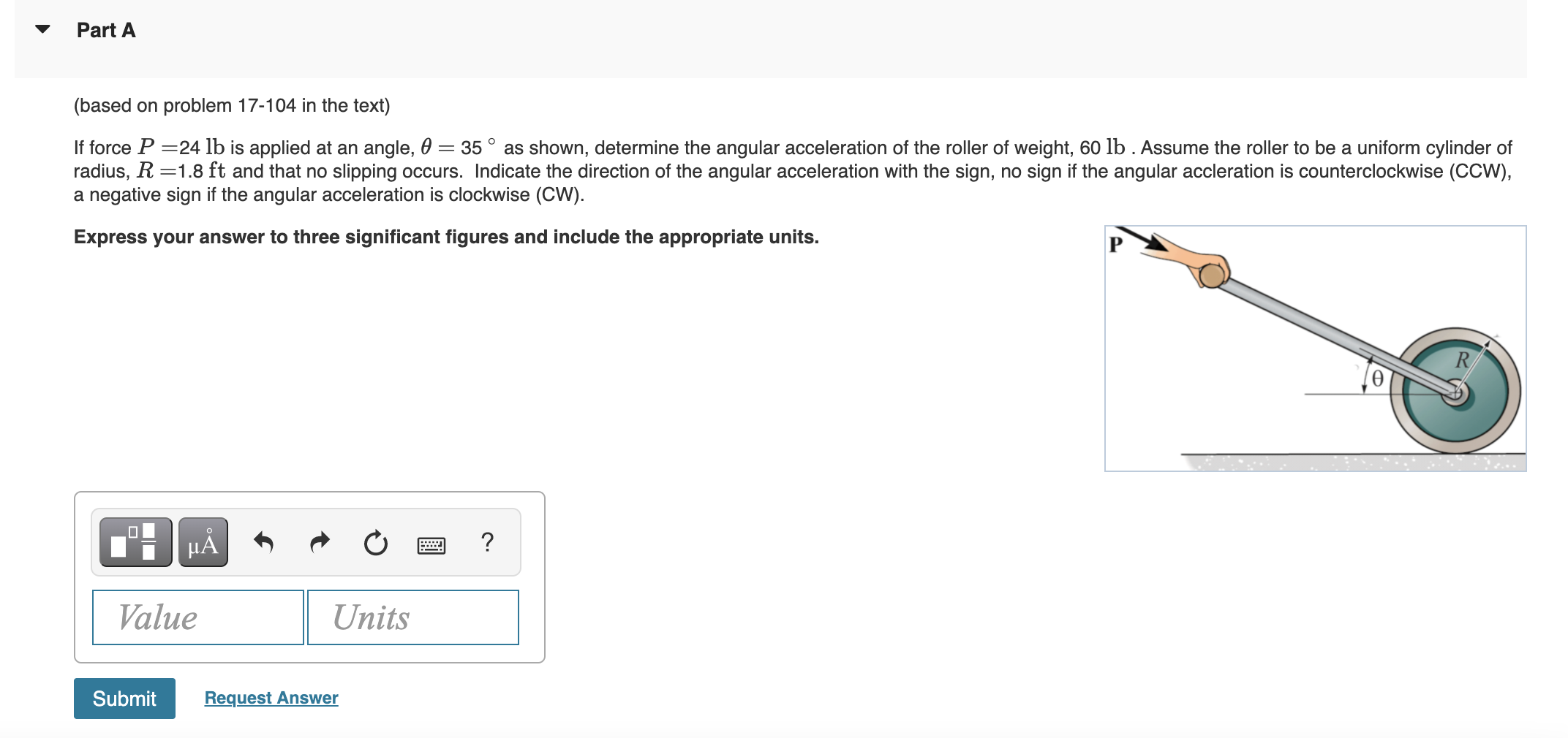 Solved Part A o (based on problem 17-104 in the text) If | Chegg.com
