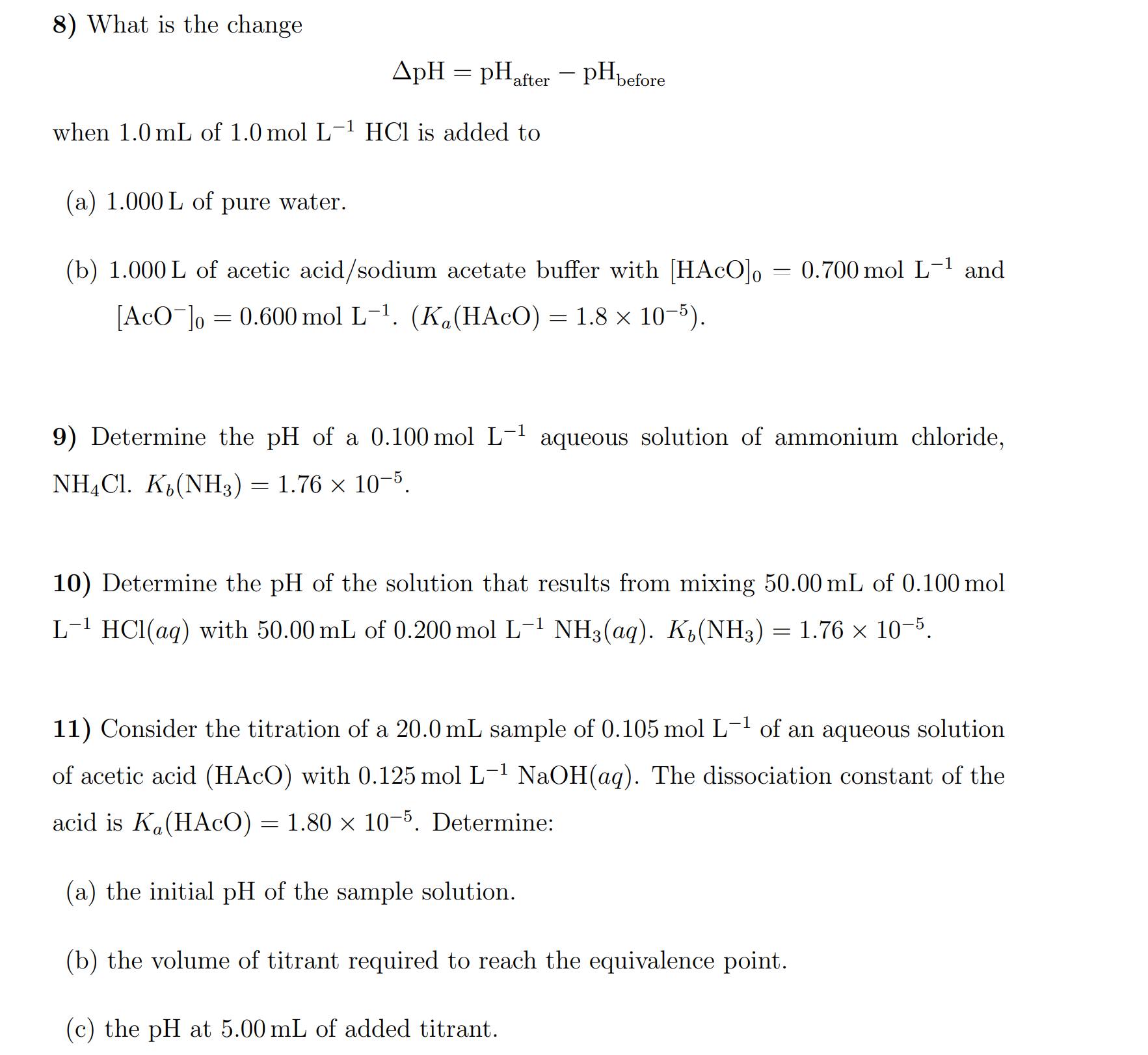 Solved 7) What is the value of the equilibrium constant for | Chegg.com