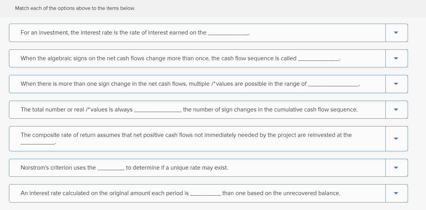 Solved Select the correct answer from the terms provided to | Chegg.com