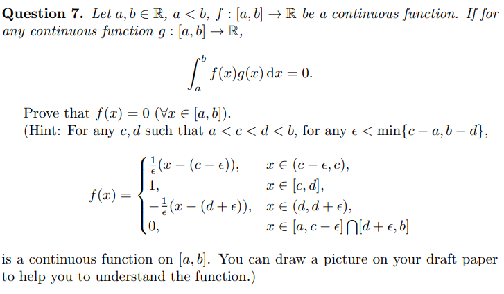 Solved . 2 Question 7. Let A, B E R, A 