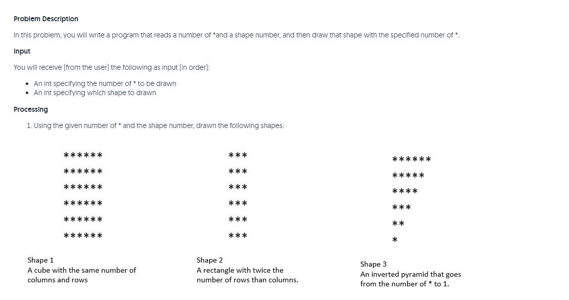 Solved Problem Description In this problem, you will write a | Chegg.com
