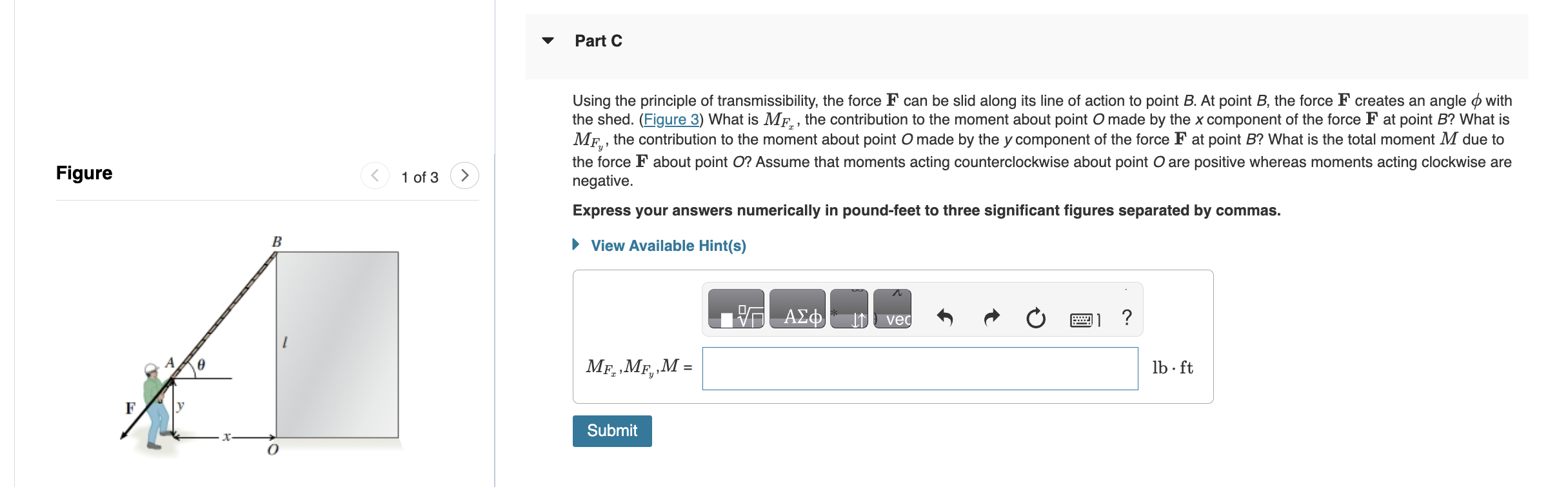 Solved 2 Of 33 Of 3learning Goal To Apply The Principle Of