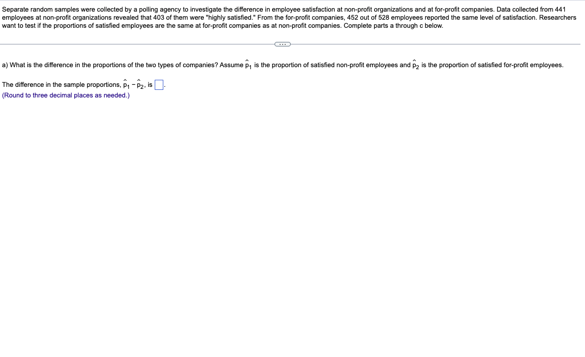Solved Separate random samples were collected by a polling