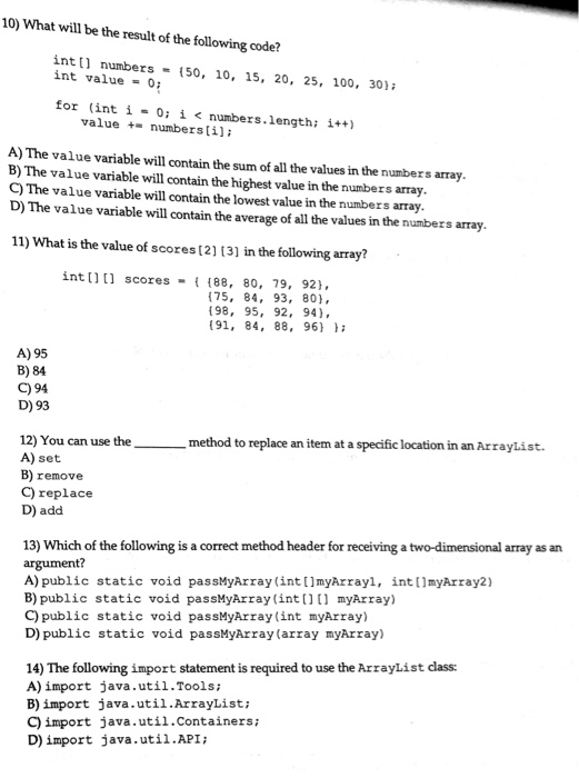 Int Array Size