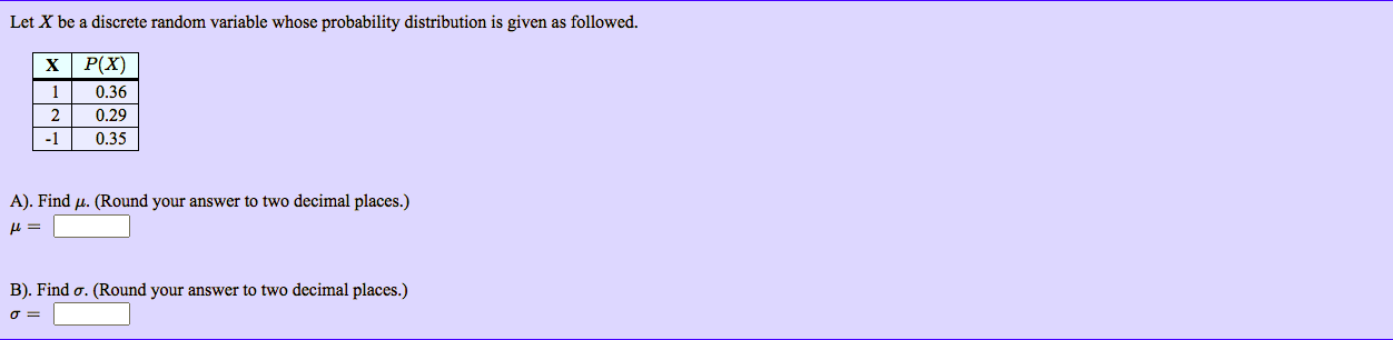 Solved Let X be a discrete random variable whose probability | Chegg.com