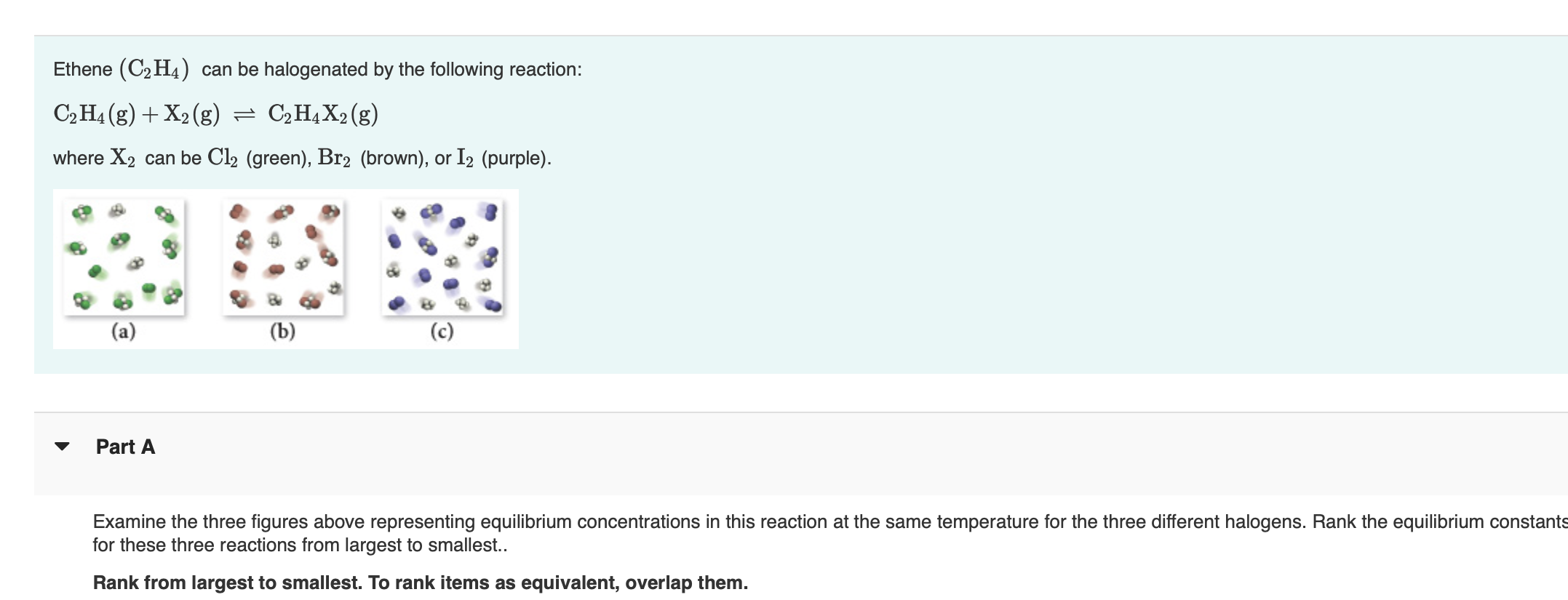 Solved Ethene C2H4 can be halogenated by the following Chegg