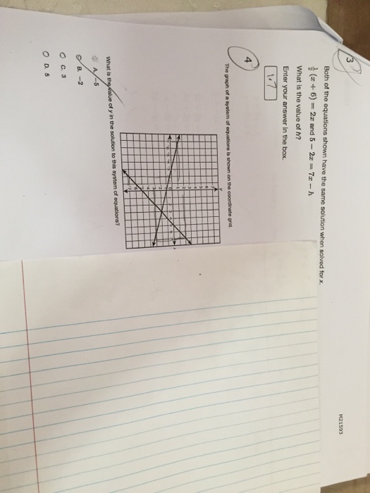 Solved Both of the equations shown have the same solution | Chegg.com