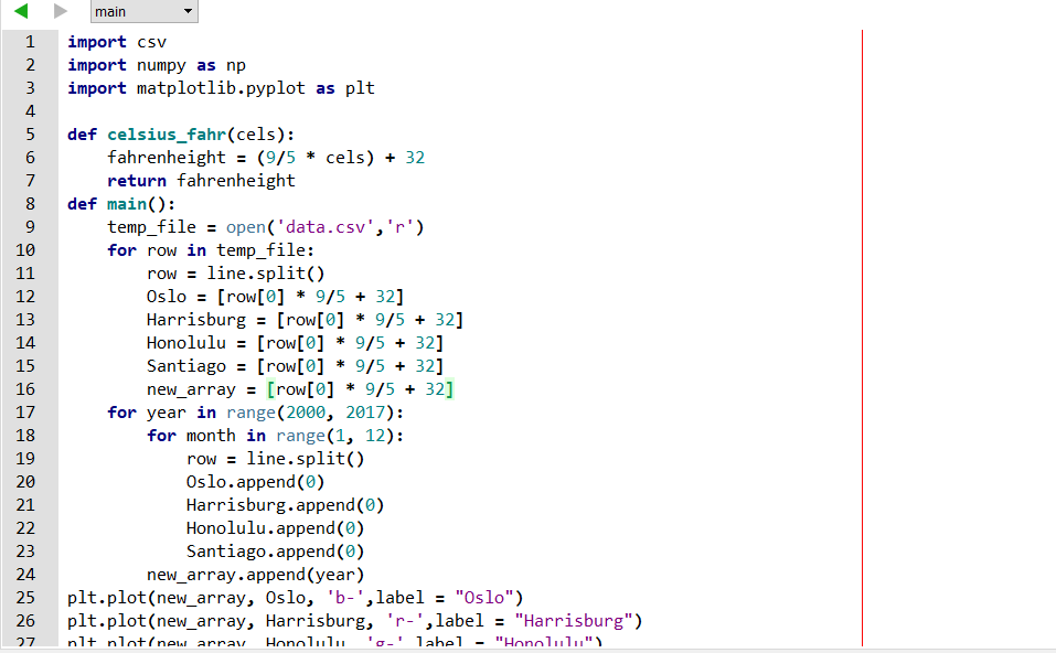 Solved Hello, I'm working on a project using Python. I am | Chegg.com