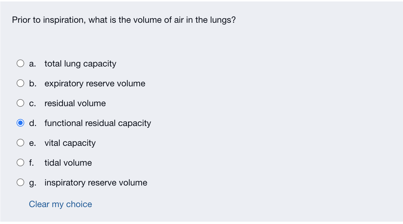 Solved In the respiratory disease called COPD (i.e.