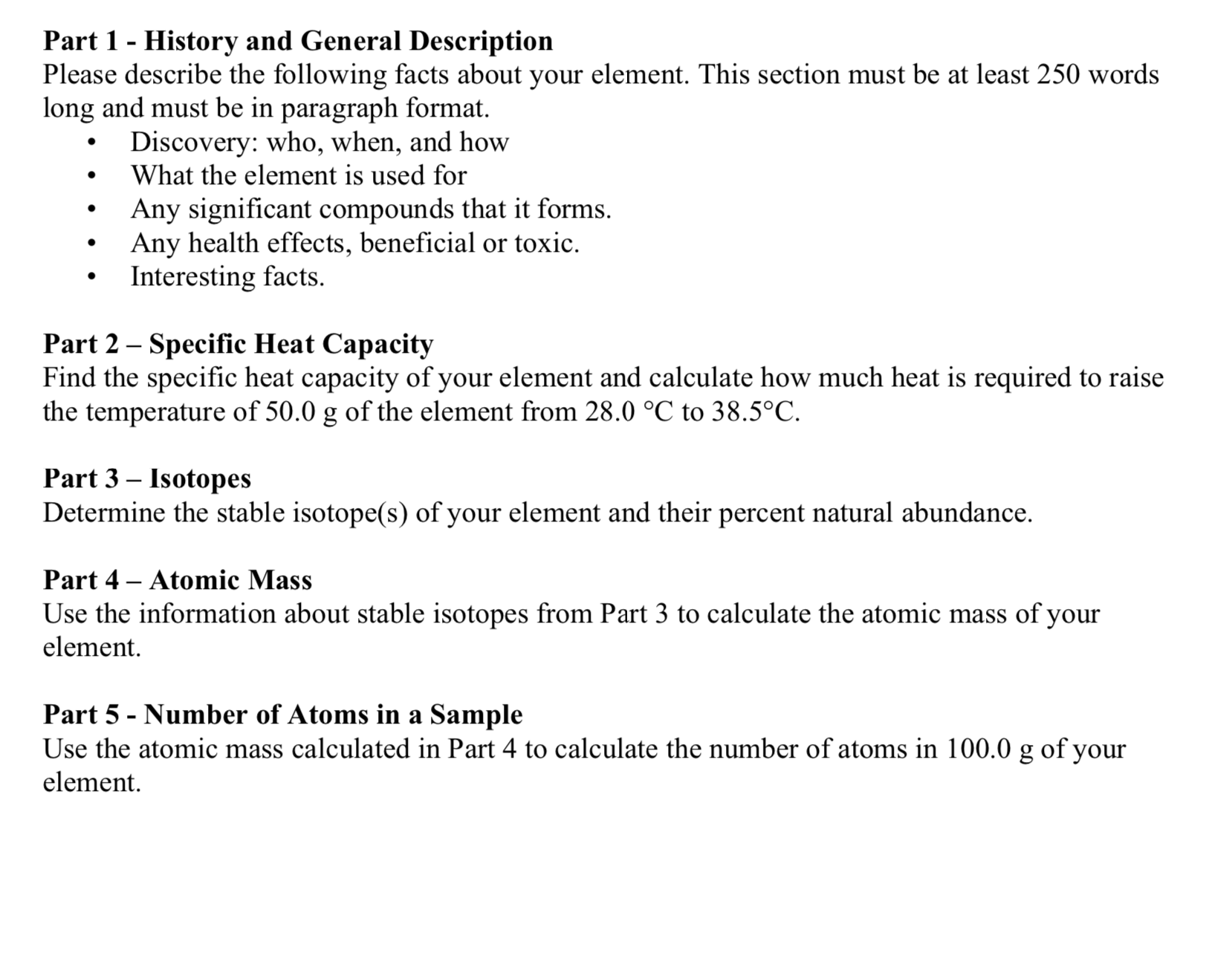  History, Description, & Facts