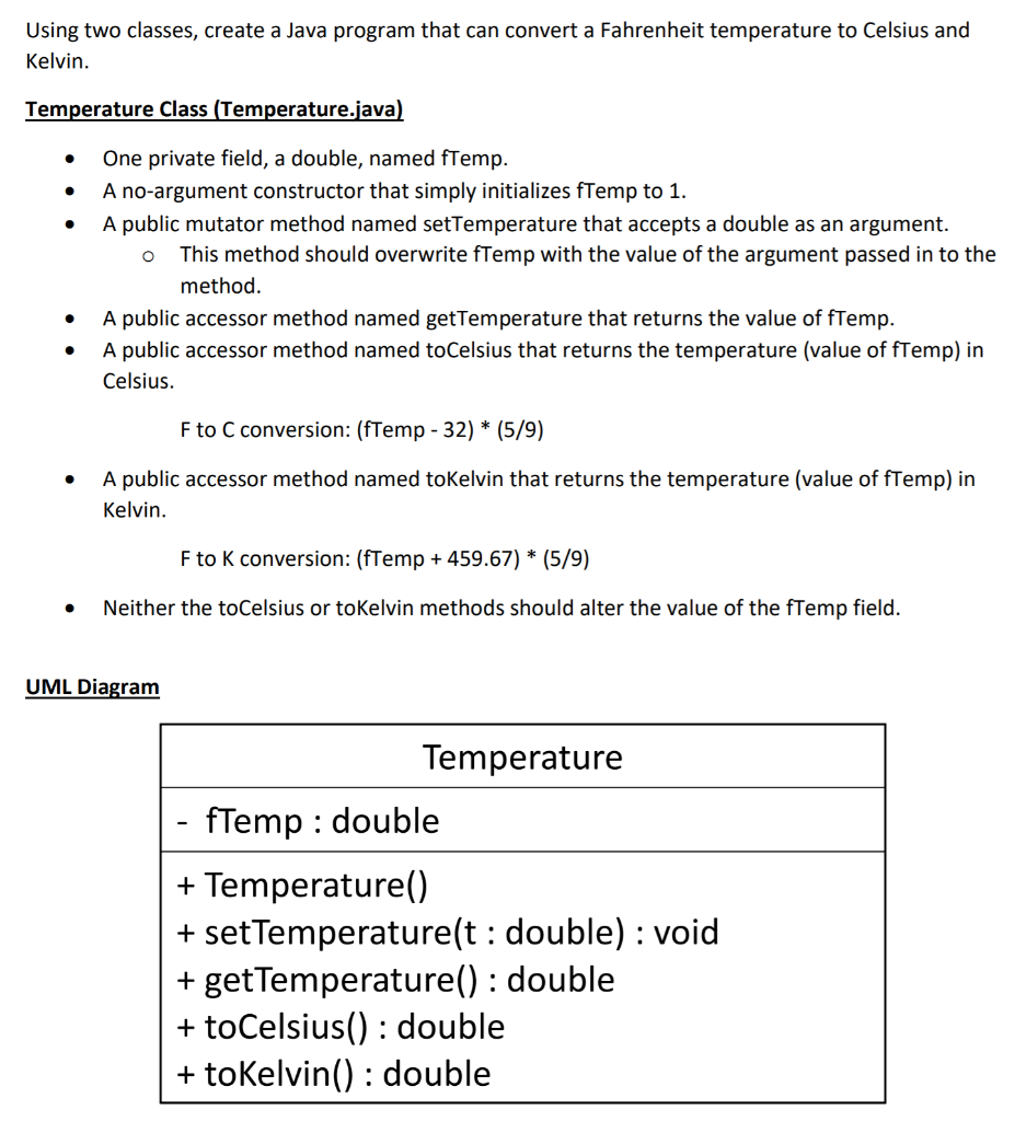 Solved Using two classes, create a Java program that can | Chegg.com