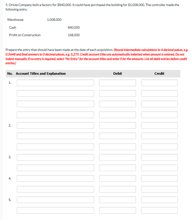 Solved Plant acquisitions for selected companies are | Chegg.com ...