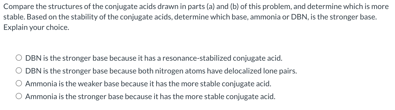 Solved Consider the structures of ammonia (NH3) and | Chegg.com