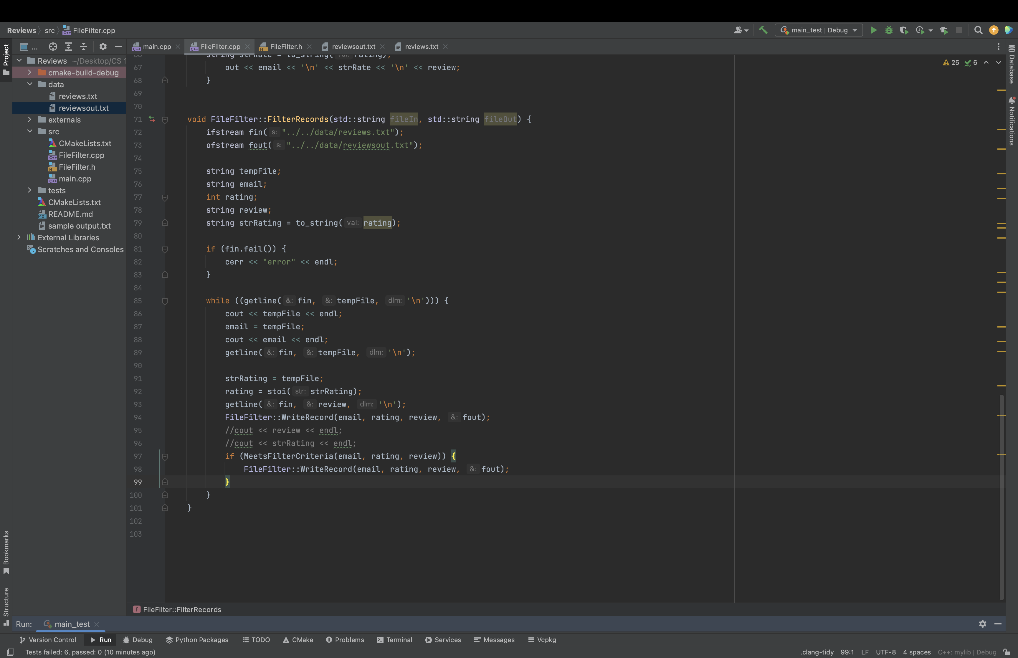 Solved I am trying to write a c++ program where I am given a | Chegg.com