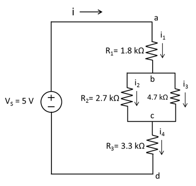 Solved I need to know the current and voltage for every | Chegg.com