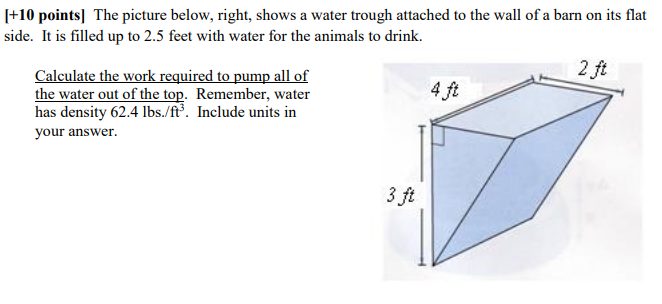 Solved [+10 points] The picture below, right, shows a water | Chegg.com