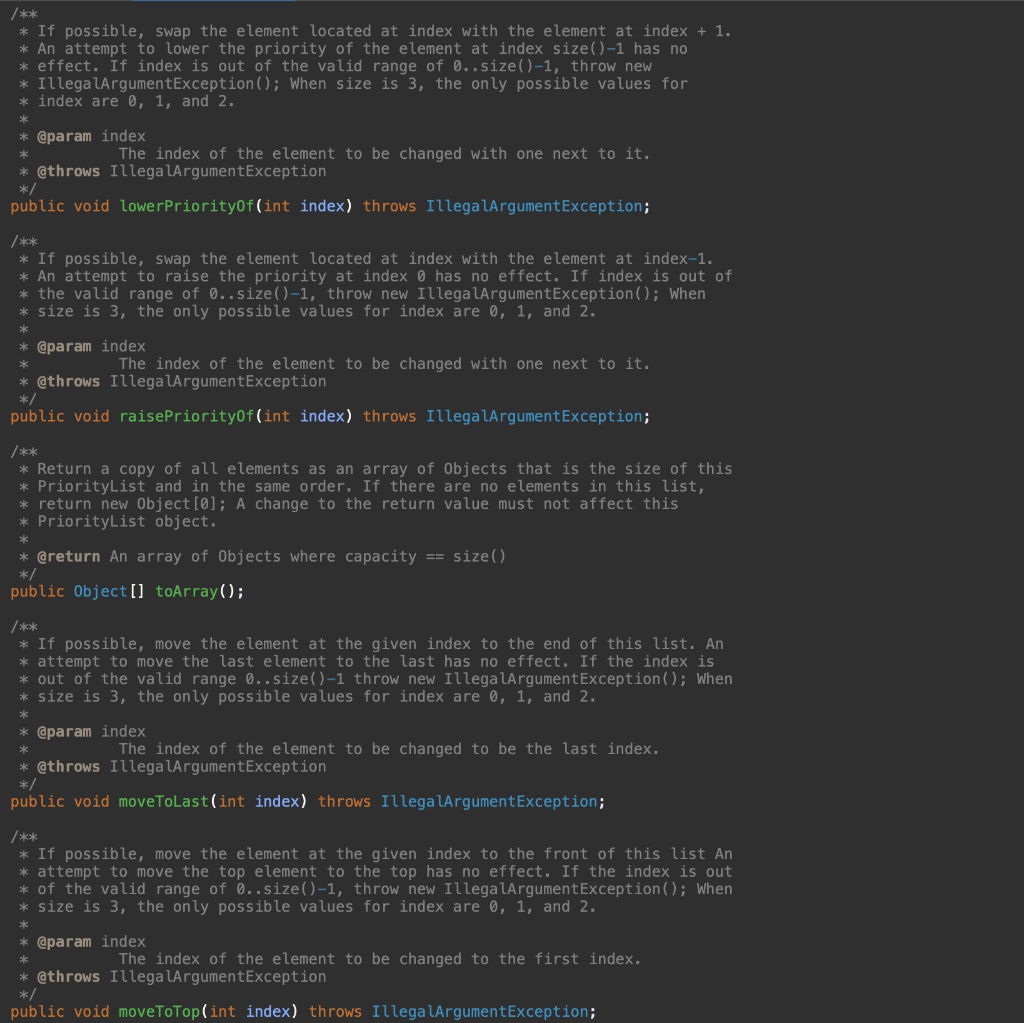 Solved Array Priority List Preview: This project asks you to | Chegg.com