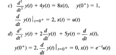 Solved 6.13) Determine the forced and natural response for | Chegg.com