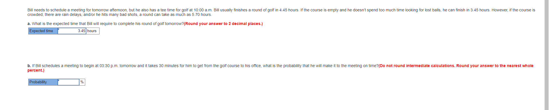 Solved Bill Needs To Schedule A Meeting For Tomorrow Afte