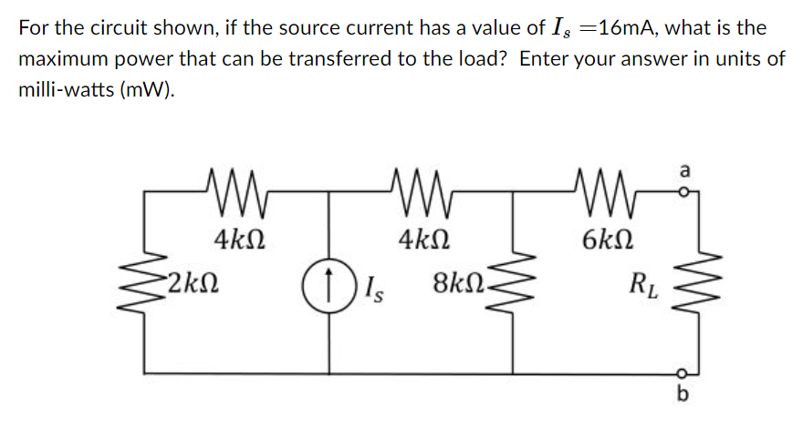 Solved Find the Norton current (short circuit current) with | Chegg.com